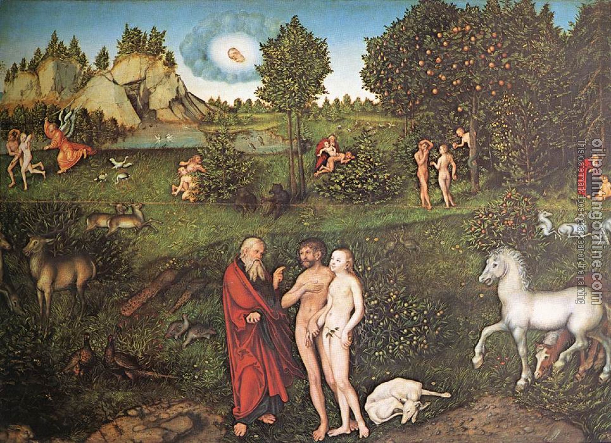 Lucas il Vecchio Cranach - The Paradise